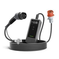DEPOW mobili elektromobilių įkrovimo stotelė EV, 11 kW, 10 m