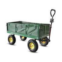 Plieninis sodo vežimėlis su nuimamu brezentu ELEM GARDEN TECHNIC, CHJA13662115-500B