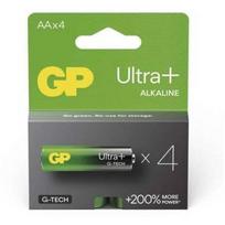 GP Ultra+ Alkaline AA LR6 1.5V elementai, 4 vnt