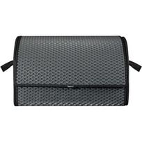Bagažinės daiktadėžė EVAtech PRO M 32x50x30 cm - pilka / juodi kraštai