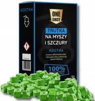 ONE SHOT itin stiprus masalas-kubeliai pelėms ir žiurkėms, 1 kg