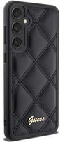GUESS "Quilted Metal Logo Samsung Galaxy S23 FE GUHCS23FEPSQSQSK" Black