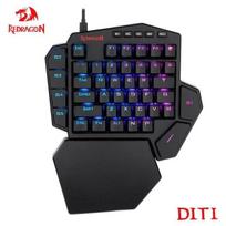 Redragon DITI K585 RGB Vienos Rankos Mechaninė Žaidimų Klaviatūra - 42 Klavišai, Mėlynas Jungiklis