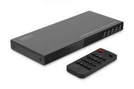 Digitus 4x2 HDMI Matrix Switch - Multi-Viewer - 4K - 30Hz - Black