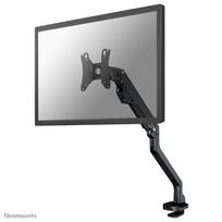 NeoMounts Single monitor arm - 10-32 inch - 2-8 kg - gas spring - 170 degrees - Topfix - Black