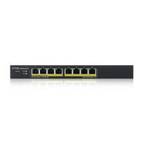 ZYXEL 8-Port Smart Managed Gigabit PoE+ Switch - Power Budget 70W