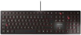 Cherry KC 6000 SLIM - Keyboard - Corded - QWERTY - Black