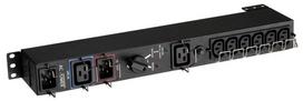 EATON HotSwap MBP Maintenance Bypass, 3000 VA, IEC, Input: C20, 200-240V, Outlets: (6) C13, (1) C19