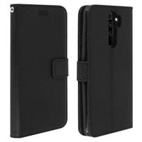 Viršelis – AVIZAR – Xiaomi Redmi Note 8 Pro – Folio dėklas – Vaizdo įrašų palaikymas – juodas