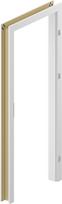 Durų stakta Porta Doors Hydro Protect, 210 cm x 60 cm x 4 cm, dešininė, balta sp.