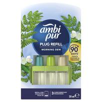Elektrinio oro gaiviklio papildymas Ambi Pur Morning Dew, 0.06 l