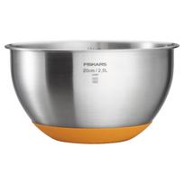 Dubuo Fiskars Functional Form 1084325, 21 cm, sidabro sp./oranžinė sp., 2.5 l