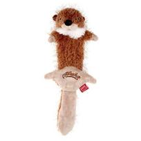 Žaislas šunims GiGwi Plush Friendz Medium Squireel Skin pliušinis voverės kailis