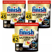 Finish Powerball Ultimate Plus indaplovės kapsulės, citrinos kvapo, 152 vnt.