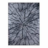 Kilimas 160x220 pilkas svetainei, medžio kamieno gamtos 3D efektas, loft, Deluxe Tree