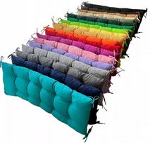 SODINĖ PAGALVĖ sūpynėms, sodo baldams, suoliukui, SPALVOS, 150cm