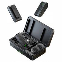 Belaidis mikrofonas ULANZI A100 USB-C minijack 3.5mm, skirtas iPhone 16 15 Pro