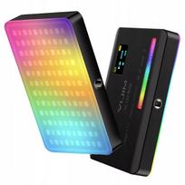 Ulanzi VL120 RGB LED lempa vaizdo kamerai, akumuliatorius 3100 mAh + priedai