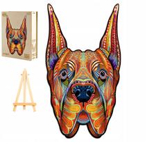 Medinė dėlionė suaugusiems DOG 237 dalys medinėje dėžutėje