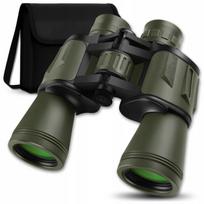 Kariniai žiūronai 20x50 medžioklei, išgyvenimui, optika BK-7 FMC + dėklas, dirželis