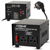 XTREME įtampos keitiklis-transformatorius 110 V / 230 V, 500 W