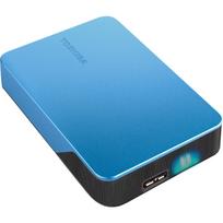 Toshiba išorinis kietasis diskas Canvio Flex HDTX240EPCCA, 4TB, 2,5 colio, USB-A 3.2 Gen 1, USB-C 3.2 Gen 1, mėlynas