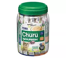 INABA Churu Nourrish Chicken and Tuna - skanėstas katėms - 50x14 g