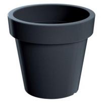 Dekoratyvinis gėlių vazonas Lexo Round Ø80cm H74cm plast./antracito sp.