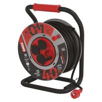Ilgintuvas ritėje su įžeminimu IP44 Emos 4viet./40m/3x2.5mm