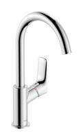 Vandens maišytuvas virtuvės kriauklei Logis Hansgrohe chromuotas