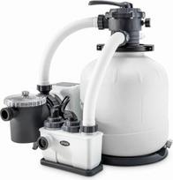 Vandens siurblys su chloravimo sistema Krystal Clear Intex 10000L/h