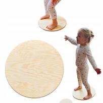 Montessori Pusiausvyros Lenta Vaikams L Dydžio – Medinis Balansavimo Diskas