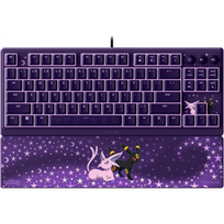 Razer Ornata V3 Tenkeyless | Gaming keyboard | Wired | US | Razer Mecha-Membrane Switches | Wrist Rest | Pokémon Espeon/Umbreon Edition