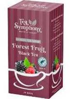 Multi Juoda arbata Twinings Symphony Forest Fruit Juoda arbata 20 paketėlių Rainforest Alliance miško uogos, 6 pakuotės x 20 vnt./dėžė