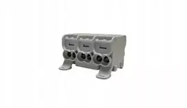 MOREK Paskirstymo blokas - HLAK 25 (MAG) 3P pilkas 2xAl/Cu 25mm+16mm 1000VAC/1500VDC (MAG3253A00)