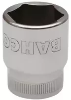 Bahco Standartinio ilgio galvutė, 1/2" kvadratinė pavara, galvutė, 1/2", metrinė, 1 galvutė (-ės), 17 mm, plienas