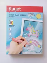 WITRAŻE kayet kreatywne vaikams ZAWIESZKI DO MALOWANIA farby K1033*