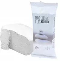Home Deco GLINA DO MODELOWANIA RZEŹBIARSKA SAMOUTWARDZALNA 500g GLINY MODELARSKA