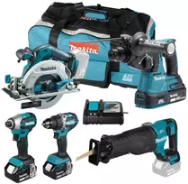 Makita Akumuliatorinių įrankių komplektas DLX5112TX1 18V