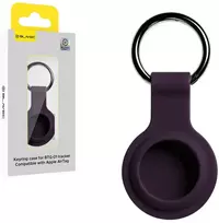 Blavec dėklas-raktų pakabukas BTG-01 lokalizatoriui, universalus, bordo spalvos
