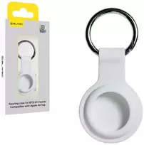 Blavec dėklas-raktų pakabukas BTG-01 lokalizatoriui, universalus, baltas
