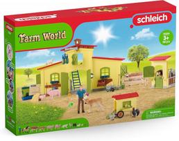 Schleich - Farm World Large Farm With Chicken Coop And Horse Box