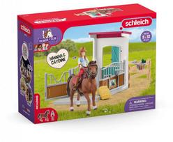 Schleich - Horse Club Horsebox Hannah and Cayenne