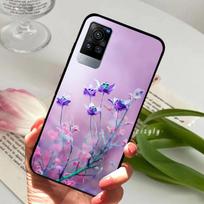 For VIVO X60 Pro 5G Case V2046 V2047A Cartoon Cute Matte Silicone TPU Soft Phone Cover For Vivo X60 X 60 Shockproof Coque Bumper For X60 Pro (Global) white