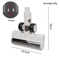 Fits Dreame R10/R20/R30/T20/T30 Vacuum Cleaner Electric Floor Turbo Brush Roller Head Accessories black