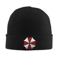 Re9uiem RE9 Requiem Game logo Resident Knit Hat Beanies Winter Hat Warm Acrylic Hip-hop Eviled Cap Unisex Unisex Gifts, One Size black