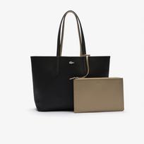 [lacoste] Women's Anna Horizontal Large Shopper Bag NF2142A56GA91 999 black