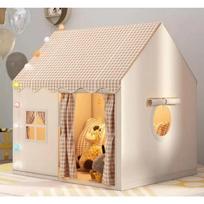 Kids Tent Indoor & Outdoor Toddler Tent Kids Playhouse Tent Play Tent  Large Kids Playhouse Tent Toys beige