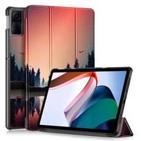 Vaikams dėklas skirtas Redmi Pad 2 Red Mi Pad SE 11 colių PU odos magnetinis trijų dalių sulankstomas stovas dangtelis skirtas Redmi Pad 10.61 Redmi Pad 10.6 inch blue