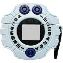 Silicone Earphone Cover for AirPod Pro 3,Cute Cartoon Digimon Monster Digivice Design for AirPods Pro 3rd Generation Charging Case(2025) for Boys A gray